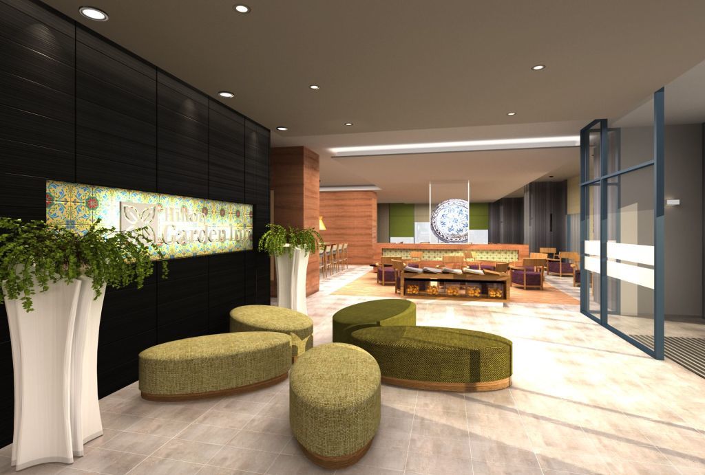Hilton Garden Inn Sevilla Bagian luar foto